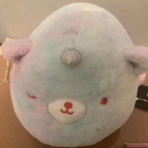 Multicolored Narwhale Plush